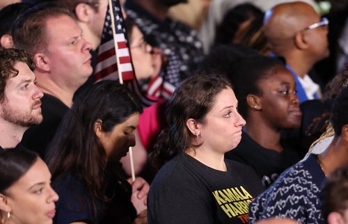 2024 U.S. Presidential Election Night, at Howard University, in Washington