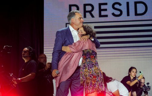 Presidential election run-off between centre-left candidate Orsi and ruling conservative coalition candidate Delgado, in Uruguay
