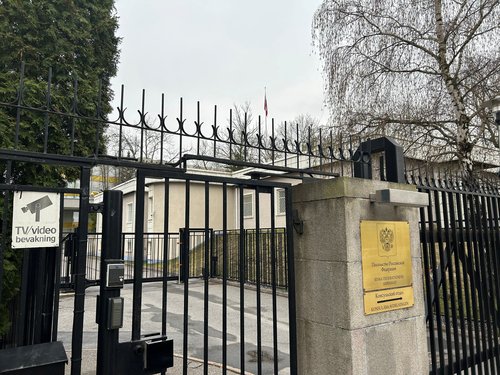 FILE PHOTO: Sweden expels five Russian diplomats, ministry says