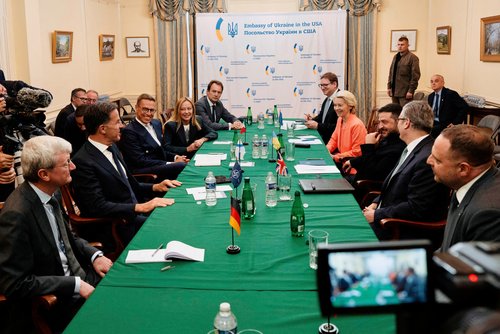 Ukrainian President Volodymyr Zelenskiy