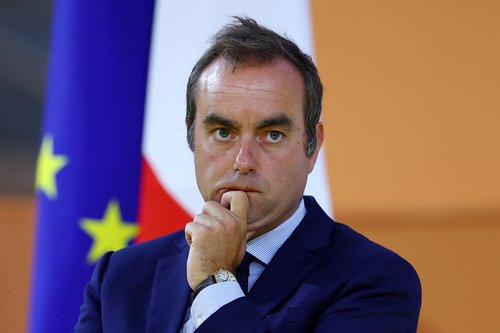 French Defence Minister Sebastien Lecornu attends the MEDEF union summer forum "La Rencontre des Entrepreneurs de France, LaREF" in Paris, France, August 28, 2025.