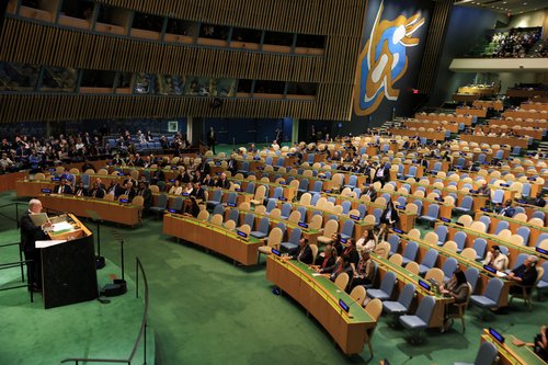 Israeli Prime Minister Benjamin Netanyahu addresses the 80th United Nations General Assembly (UNGA) at U.N. headquarters in New York City, U.S., September 26, 2025.