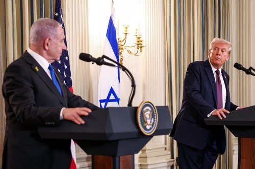 Donald Trump, Benjamin Netanyahu