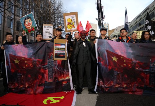 prosvjedi zbog kineske megaambasade