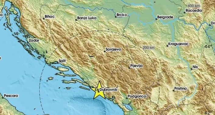 Slabiji potres zatresao Dubrovnik