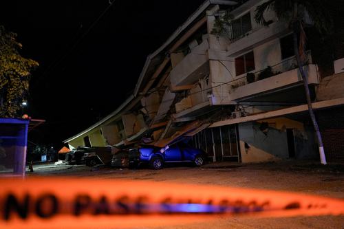 Earthquake struck near the southern coast of Panama. REUTERS/Enea Lebrun
