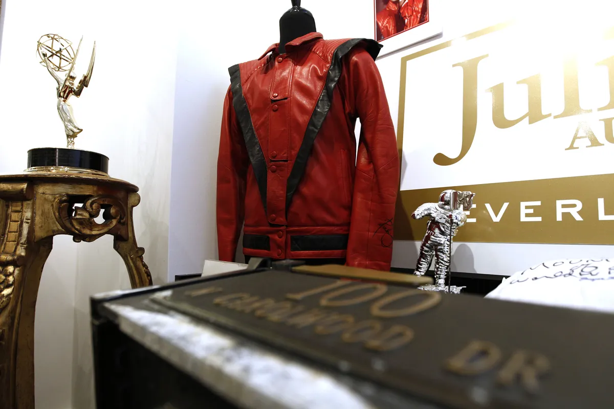 Na dražbi kultna Jacksonova jakna iz Thrillera