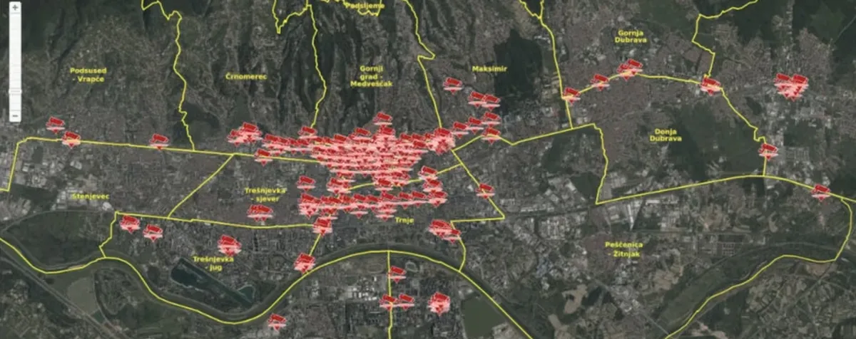 MAPA / Od sutra nove kamere na 39 lokacija u Zagrebu: Evo gdje će i koje prekršaje snimati