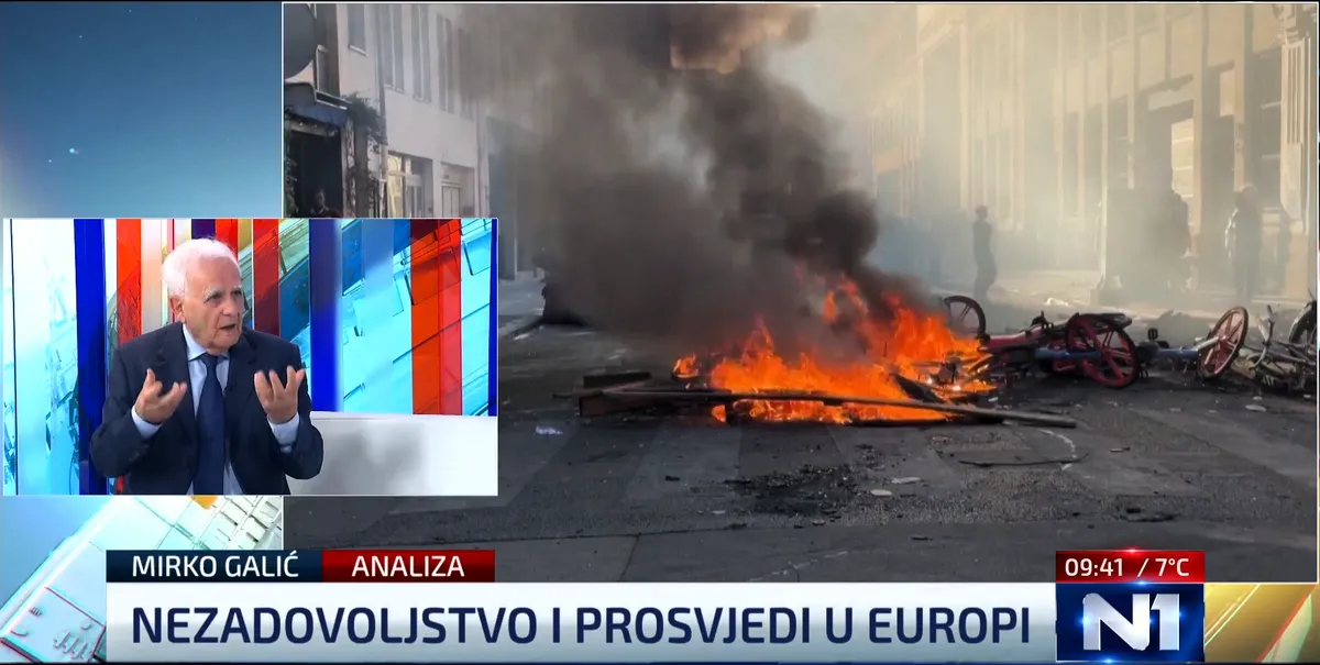 Mirko Galić: "Europa žanje ono što je sijala, a sad svi glume iznenađenje"