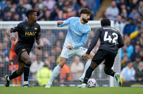 Manchester City's Josko Gvardio REUTERS/Ian Hodgson