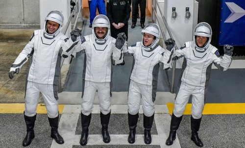 NASA’s Crew-12 members