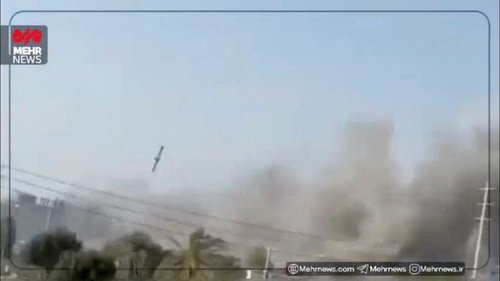 FILE PHOTO: A still image from video shows what experts say to Reuters appears to be a U.S. Tomahawk missile hitting near the Shajareh Tayyebeh girls' school in Minab, Hormozgan province, Iran, February 28, 2026