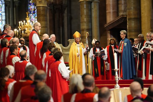 The Archbishop of Canterbury Dame Sarah Mullally. Jordan Pettitt/Pool via REUTERS
