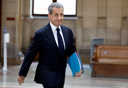FILE PHOTO: Sarkozy appeals conviction in illegal campaign financing case