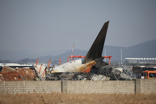 Aircraft crash in South Korea