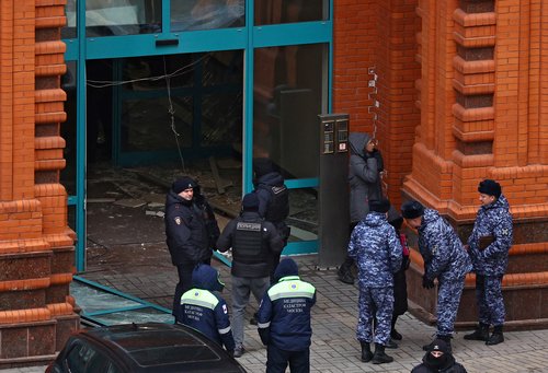 Blast at Moscow residential building