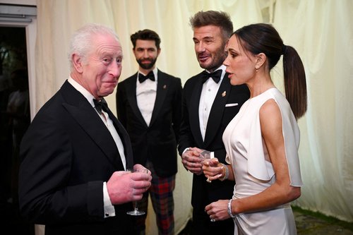 David Beckham, Victoria Beckham, kralj Charles III