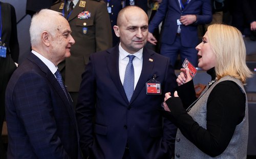 NATO Defence Ministers meeting, in Brussels