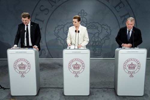 Mette Frederiksen, Troels Lund Poulsen, Lars Loekke Rasmussen