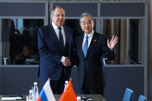 sergej lavrov, Wang Yi