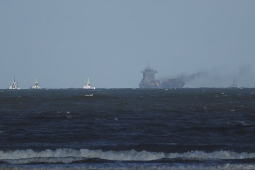 sjeverno more, tanker sudar