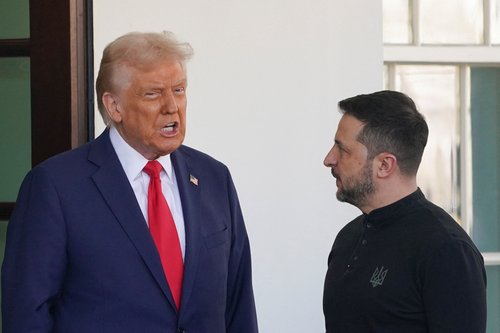 Donald Trump i Volodimir Zelenski