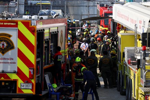 Tremors from an earthquake felt in Bangkok
