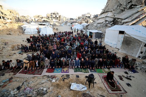 Gaza, molitva, Palestina