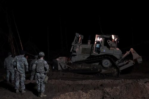 Search for US soldiers continues in Lithuania after their vehicle found submerged in water