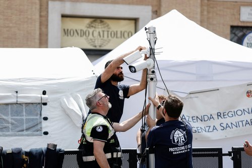 sigurnosne mjere, trg sv. petra, vatikan