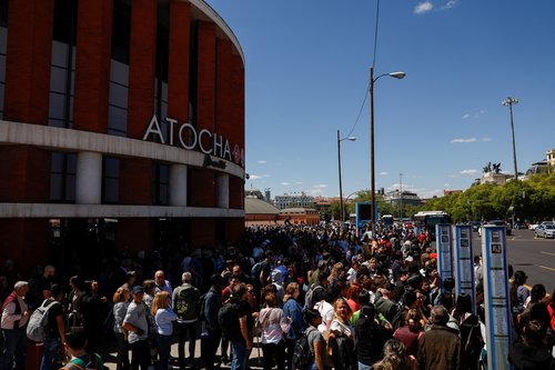 Power outage in Madrid