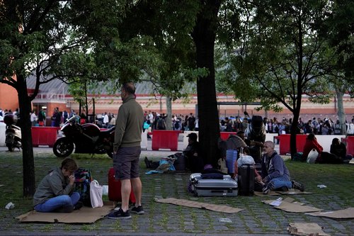 Power outage in Madrid