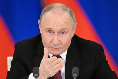 Russian President Vladimir Putin reuters 14.5.2025.