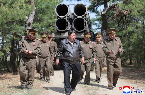 Kim Jong un. REUTERS 22.5.2025.