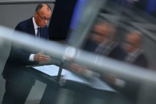 Friedrich Merz, Reuters, 14.5.2025.