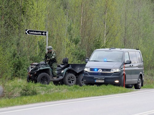 eura, finska sudar helikoptera 17.5.2025. REUTERS