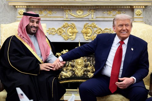 Donald Trump, Mohammed bin Salman