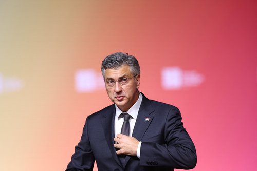 Croatia's Prime Minister Andrej Plenkovic. REUTERS/Abdul Saboor/Pool