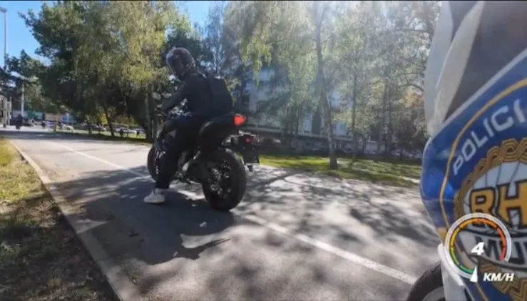 VIDEO / Mladić (22) u Zagrebu bježao policiji, ali uhvaćen je. Policijska kamera sve je snimila