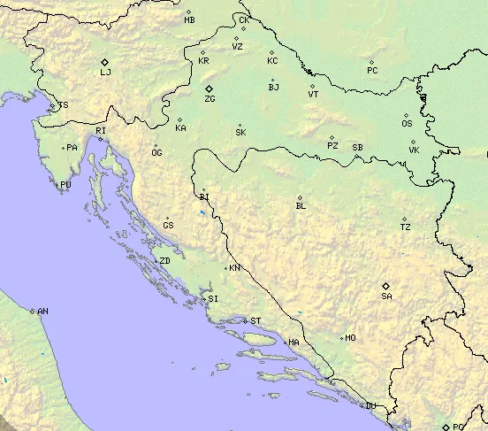 Nad Hrvatsku stiže hladna fronta, pogledajte što nas čeka sljedeći tjedan