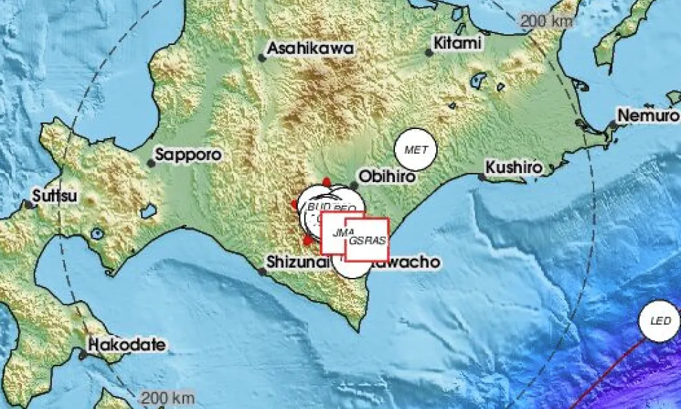 Novi potres magnitude 6.2 uzdrmao Japan: Ptencijalno prijeti još jači - magnitude 8 ili više