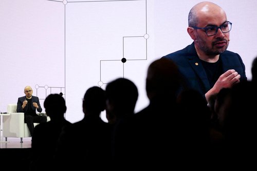 Google DeepMind CEO Demis Hassabis speaks during Google for Korea 2026 in Seoul, South Korea, April 29, 2026. REUTERS/Kim Hong-Ji TPX IMAGES OF THE DAY