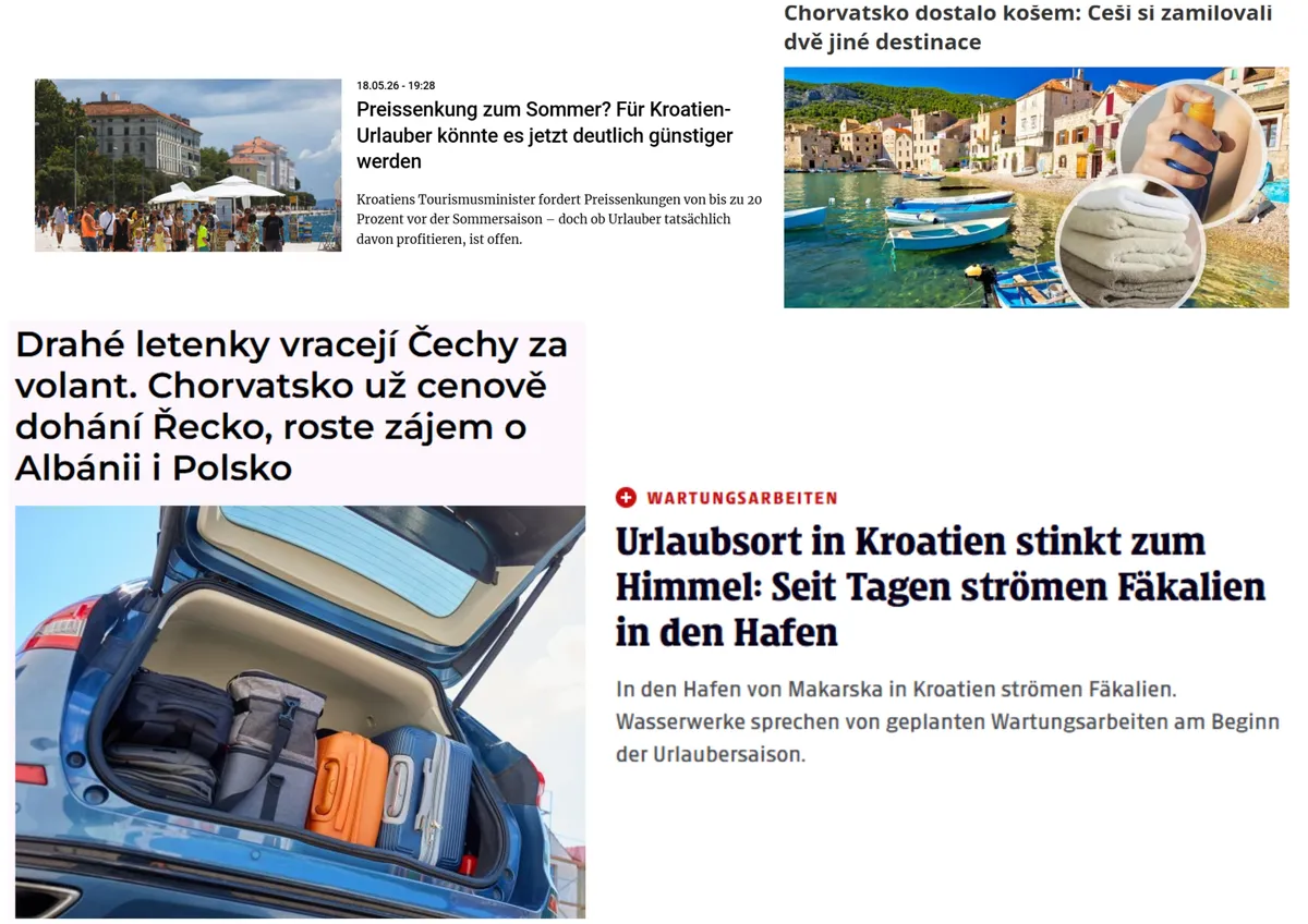 Što o odmoru u Hrvatskoj pišu u Njemačkoj, Austriji i Češkoj? Neki su nas detaljno 