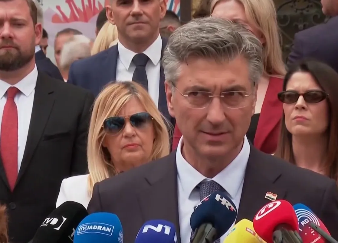 UŽIVO / Pratite izjavu Andrej Plenkovića