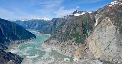 ollowing the Tracy Arm Fjord landslide U.S. Geological Survey agency/Handout via REUTERS