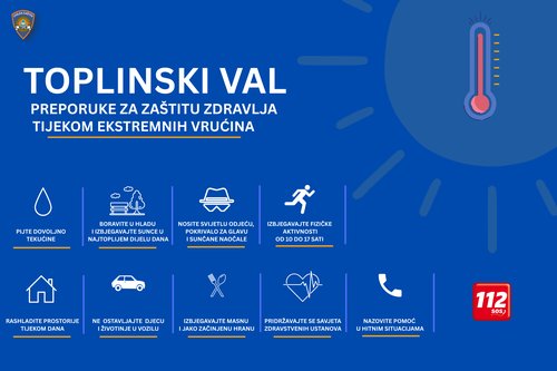 preporuke za zaštitu zdravlja od vrućina