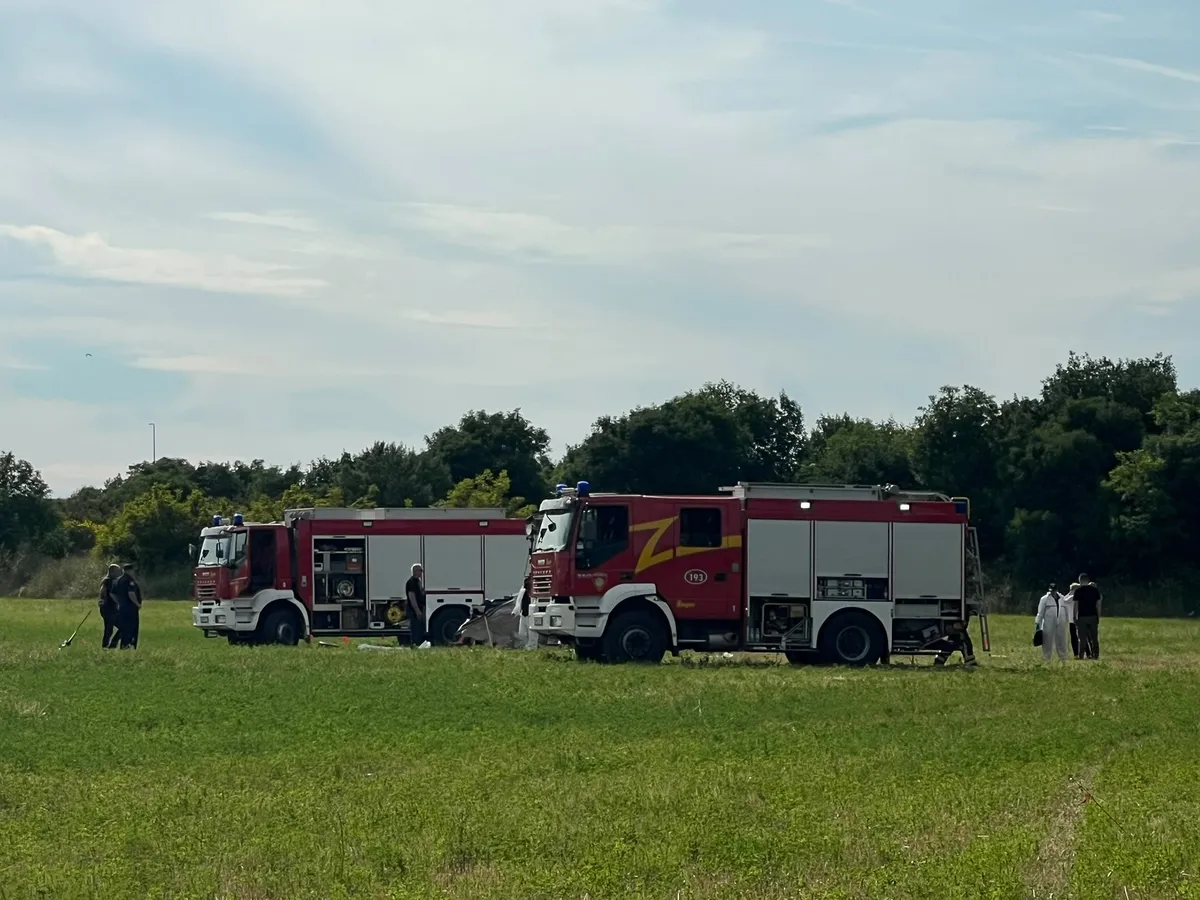 Zrakoplov koji je pao kod Medulina letio iz Linza: Poginuli piloti su državljani Austrije
