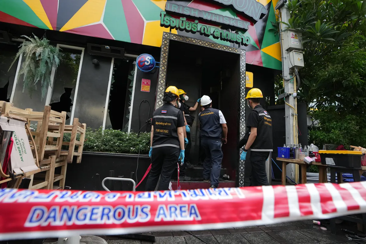 Požar u pubu u Bangkoku odnio 27 života, izlazi za nuždu bili zakrčeni