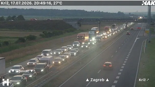 FOTO / Na A3 se stvorila kolona od 15 kilometara