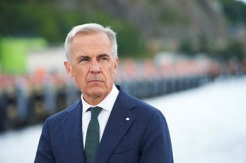 Canadian Prime Minister Mark Carney. REUTERS/Greg Locke